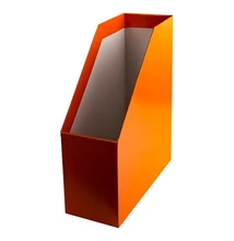 Irattartó papucs 90 mm karton fóliás narancs