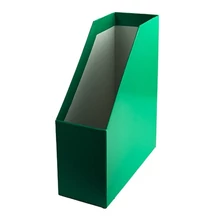 Irattartó papucs 90 mm karton fóliás zöld