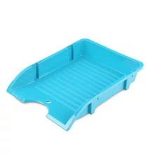 Irattartó tálca DONAU A/4 műanyag törhetetlen türkiz