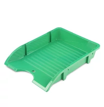 Irattartó tálca DONAU A/4 műanyag törhetetlen zöld