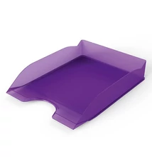 Irattartó tálca DURABLE Basic A/4 átlátszó lila