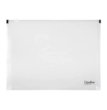 Irattasak A/5 cipzáras áttetsző