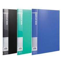 Iratvédő mappa DELI A/4 10 zsebes PP vegyes színekben