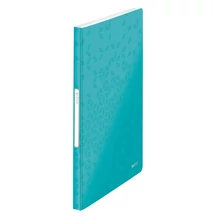 Iratvédő mappa LEITZ Wow A/4 40 tasakos jégkék