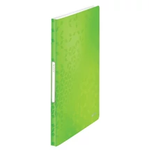 Iratvédő mappa LEITZ Wow A/4 40 tasakos zöld