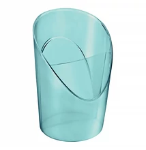 Írószertartó ESSELTE Colour Breeze kerek 2 rekeszes áttetsző kék