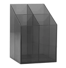 Írószertartó ICO transzparens fekete