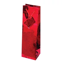 Italtasak CREATIVE Special Hologram 13x36x9 cm egyszínű piros sodort füles