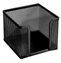 Kockatömbtartó OPTIMA fémhálós fekete