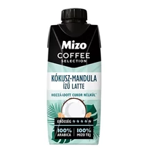 Kávés tej MIZO Coffe Selection Latte kókuszos és mandulás UHT 0,25L