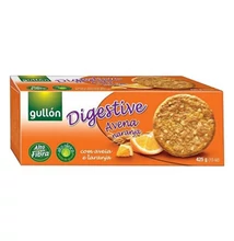 Keksz GULLON Digestive zabpelyhes narancsos 425 g