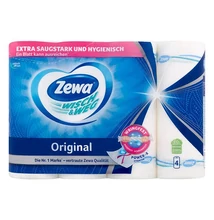 Kéztörlő tekercses háztartási ZEWA Wisch&Weg Original 2 rétegű 8 tekercses