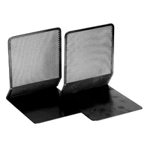 Könyvtámasz ICO fémhálós fekete 2 darabos