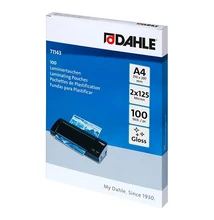 Lamináló fólia DAHLE 71143 A/4 125 mikron fényes 100/csomag