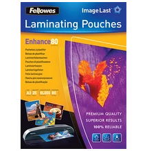 Lamináló fólia FELLOWES A/3 80 mikron fényes 25/csom