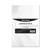 Lamináló fólia FORTUNA A/6 111x154mm 125 mikron fényes 100/dob