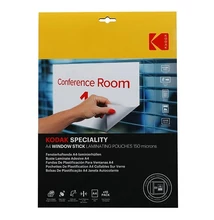 Lamináló fólia KODAK A/4 150 mikron üvegre tapadó 10 íves