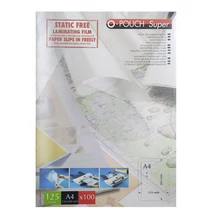 Lamináló fólia OPUS A/4 216x303mm 125 mikron fényes 100/dob