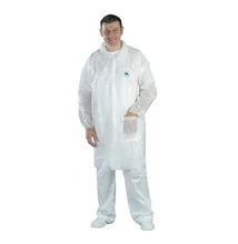 Látogató köpeny COVERGUARD PP fehér L