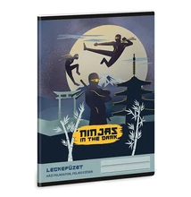 Leckefüzet ARS UNA A/5 32 lapos Ninjas in the Dark