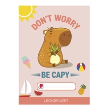 Leckefüzet ICO Süni A/5 Capybara