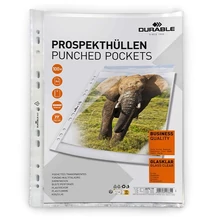 Lefűzhető genotherm DURABLE PP A/4 víztiszta 48 mikron 100 darabos