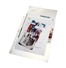 Lefűzhető genotherm ESSELTE A/4 maxi 100 mikron narancsos 25 darabos