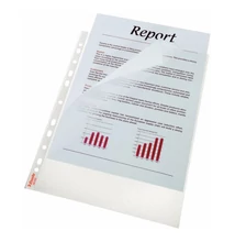 Lefűzhető genotherm ESSELTE A/4 115 mikron belső oldalt nyitott narancsos 100 darabos