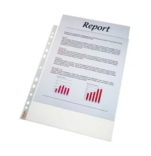 Lefűzhető genotherm ESSELTE luxus A/4 55 mikron víztiszta 100 darabos