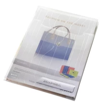 Lefűzhető genotherm LEITZ Combifile A/4 füles áttetsző 200 mikron 3 darabos