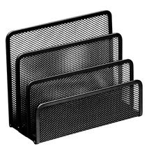 Levéltartó fémhálós fekete