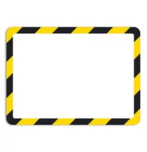 Mágneses tasak DJOIS Magneto biztonsági A/4 sárga-fekete 2 darabos