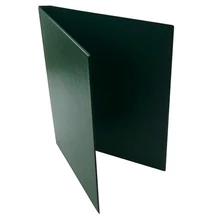 Mappa villámzáras FORTUNA A/4 pvc zöld