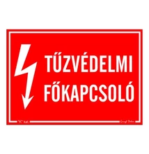 Matrica Tűzvédelmi főkapcsoló