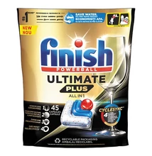 Mosogatógép tabletta FINISH Ultimate Plus Allin1 Regular 45 darab/doboz
