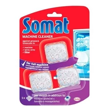 Mosogatógép tisztító tabletta SOMAT 3x20 g