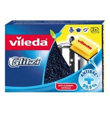 Mosogatószivacs VILEDA Glitzi formázott dörzsi antibakteriális 2 darabos