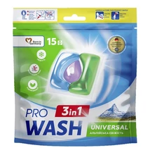 Mosókapszula PROWASH Alpine freshness univerzális 15 darabos