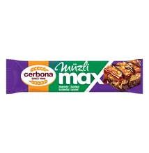 Müzliszelet CERBONA MAX mogyorós - karamella 30 g