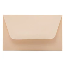 Névjegyboríték színes KASKAD enyvezett 70x105mm 13 krém 50 darabos