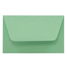 Névjegyboríték színes KASKAD enyvezett 70x105mm 69 pisztácia zöld 50 darabos