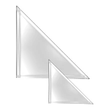 Névjegytartó sarok öntapadós 2-063 6 darabos