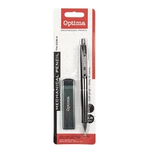 Nyomósirón OPTIMA 0,5mm fekete + grafitbél 0,5mm HB