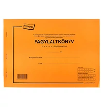 Nyomtatvány fagylaltkönyv