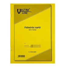 Nyomtatvány felmérési napló VECTRALINE A/4 25x5