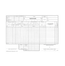 Nyomtatvány gépüzemnapló PÁTRIA 25x3 A/4 fekvő