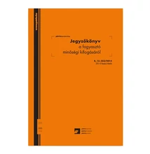 Nyomtatvány jegyzőkönyv a fogyasztó minőségi kifogásról PÁTRIA A/4 25x3  álló