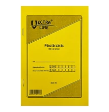 Nyomtatvány pénztárzárás VECTRALINE A/5 50x2 lapos