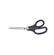 Olló irodai ICO gumifogós 23cm fekete