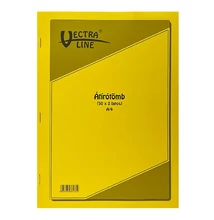 Önátírótömb VECTRALINE A/4 50x2 példány